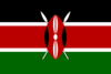 Flagge Kenya