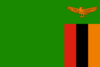 Flagge Zambia