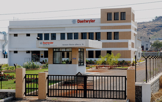 Gebäude von Daetwyler SwissTec India in Pune, Indien